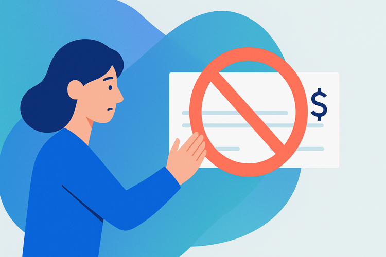 Check Payments are a Bad Idea for your Event