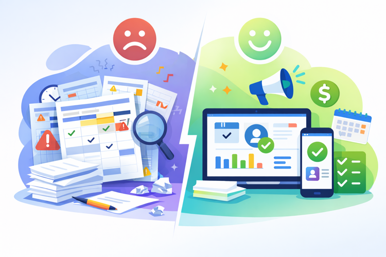 Why Spreadsheets Fail at Event Time (and What Works Better)