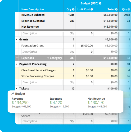 Automated Revenue Updates — ClearEvent