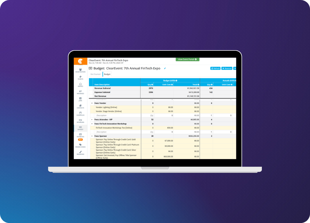 Non Profit Event Management Software — ClearEvent