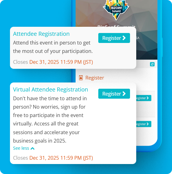 One Event App for All Attendees — ClearEvent