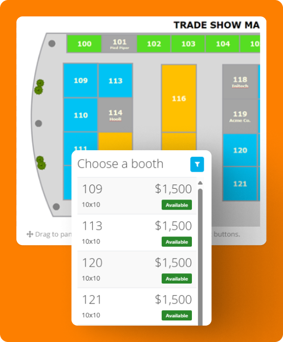 Sell Vendor Booths Without the Back-and-Forth — ClearEvent