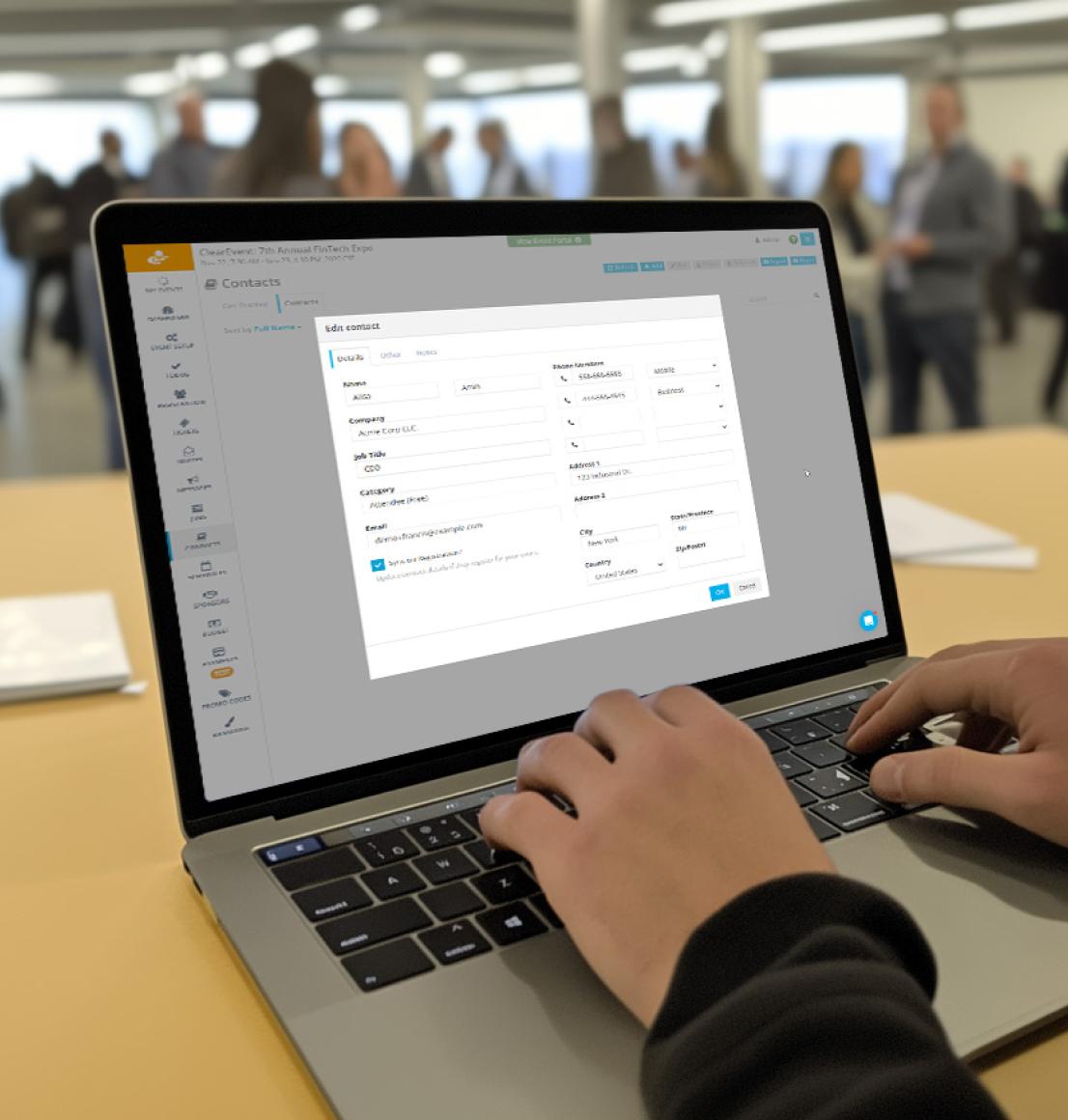 Powerful Contact Management Features — ClearEvent